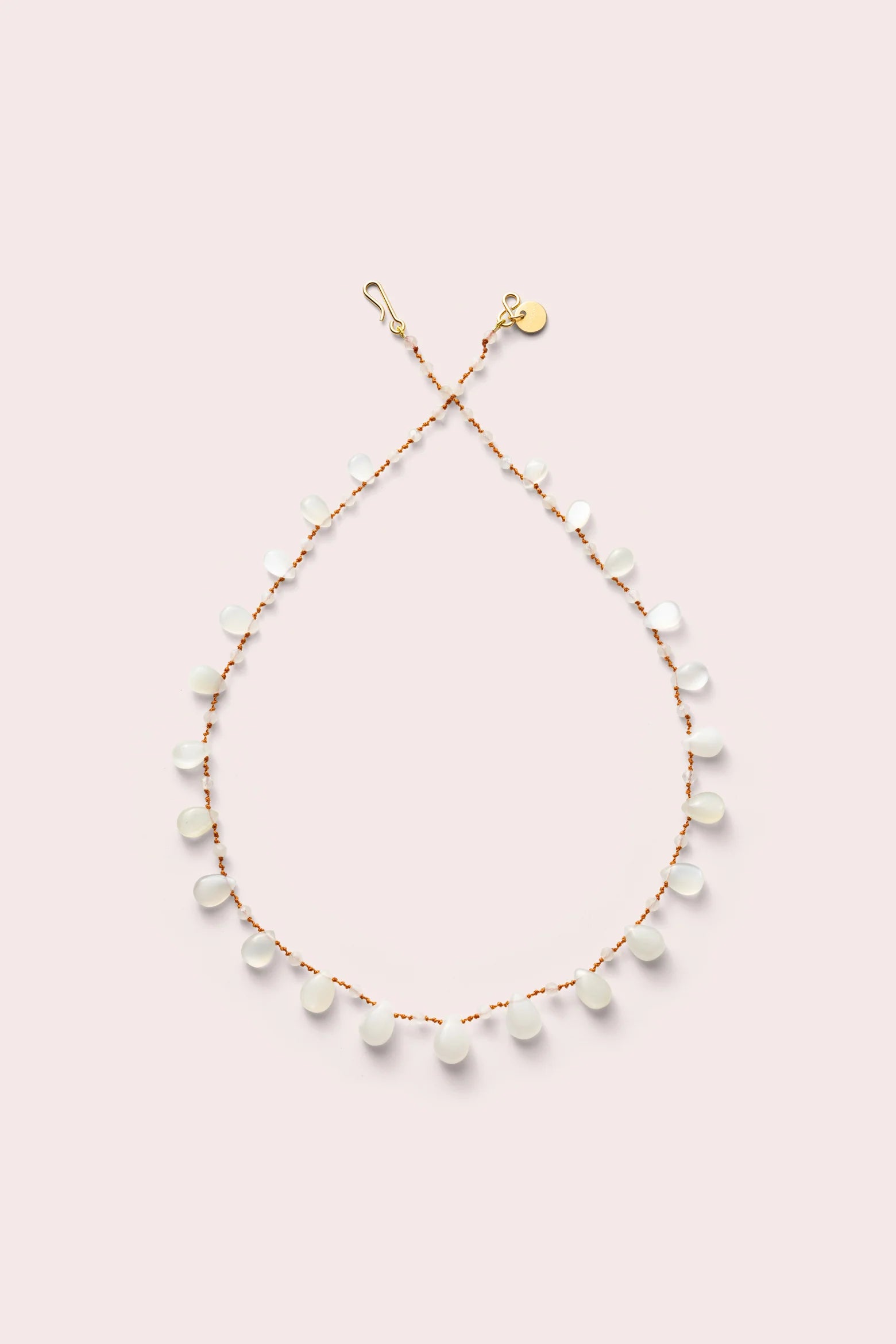IVARENE | ALCYONA NECKLACE WITH WHITE MOONSTONE