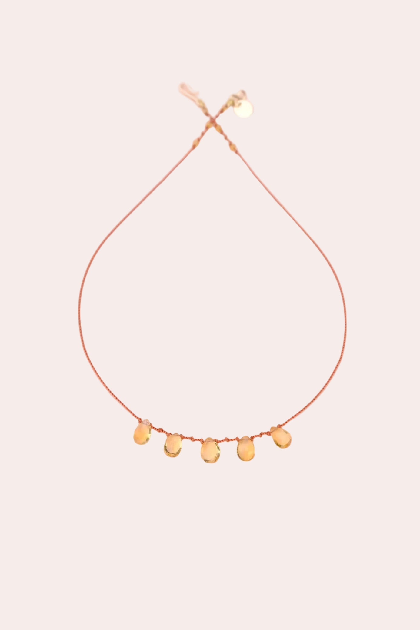 IVARENE | 5 gouttes NECKLACE with Citrine