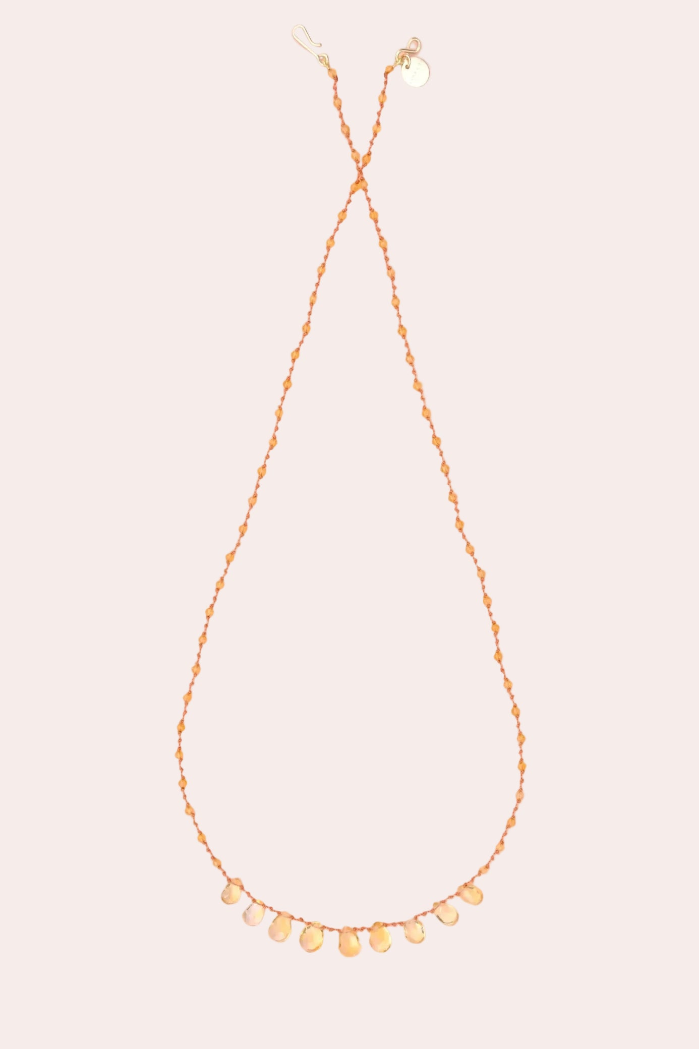 IVARENE | 9 gouttes Necklace with Citrine