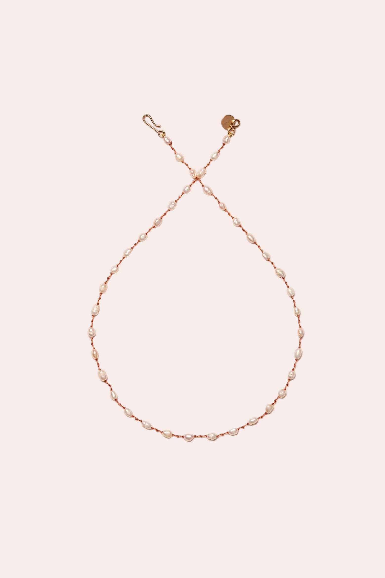 IVARENE | Mini Bird necklace with pearls