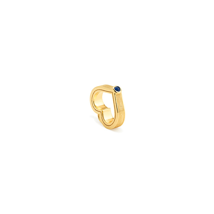 MARIE LICHTENBERG | Baby Charm Heart Earrings