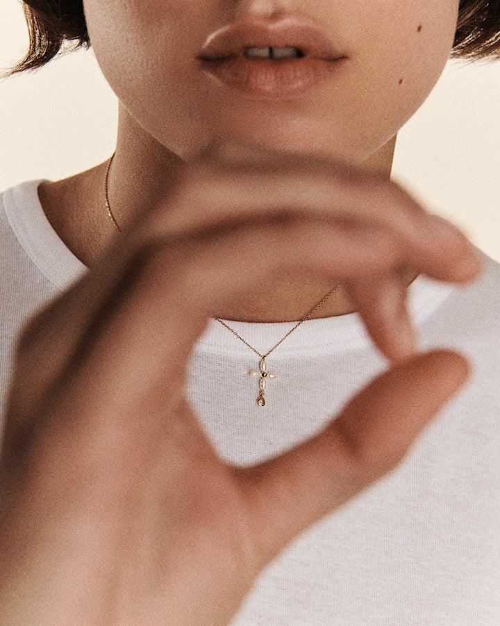 PASCALE MONVOISIN | Palerme No2 Necklace White Pearl