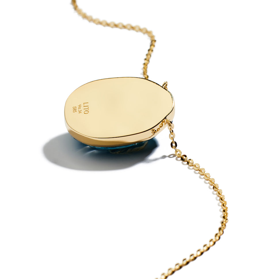 LITO | Big Luna diamond necklace