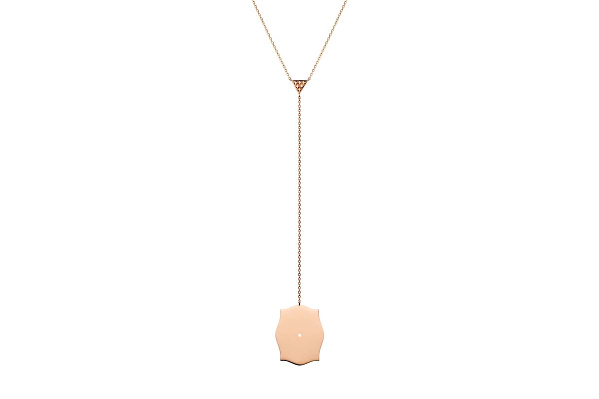 LITO | Mirror diamond necklace
