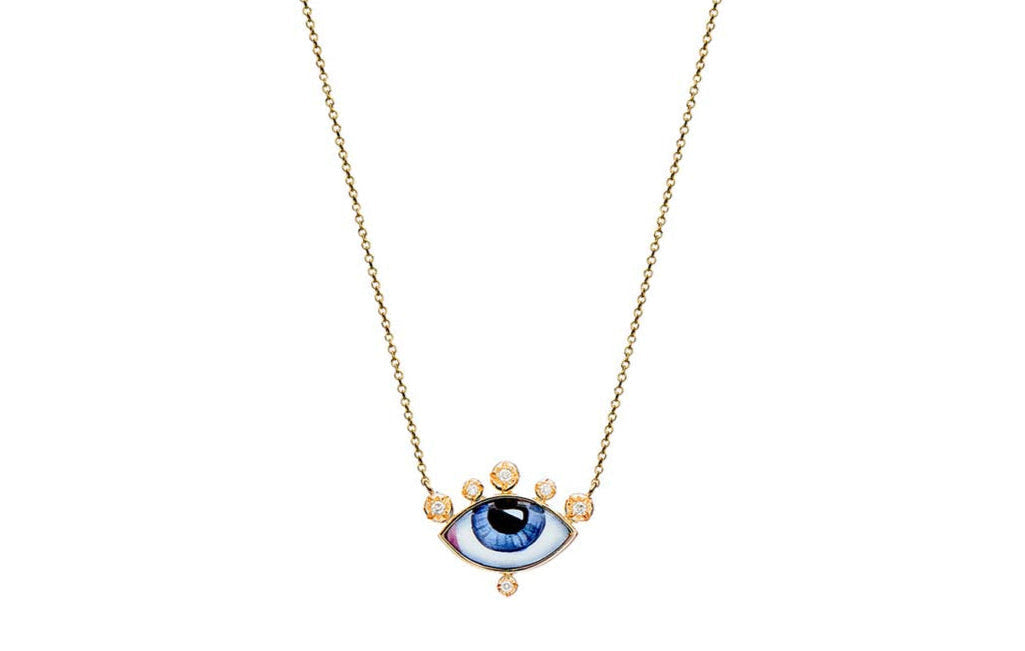 LITO | Russe Petit Bleu diamond necklace