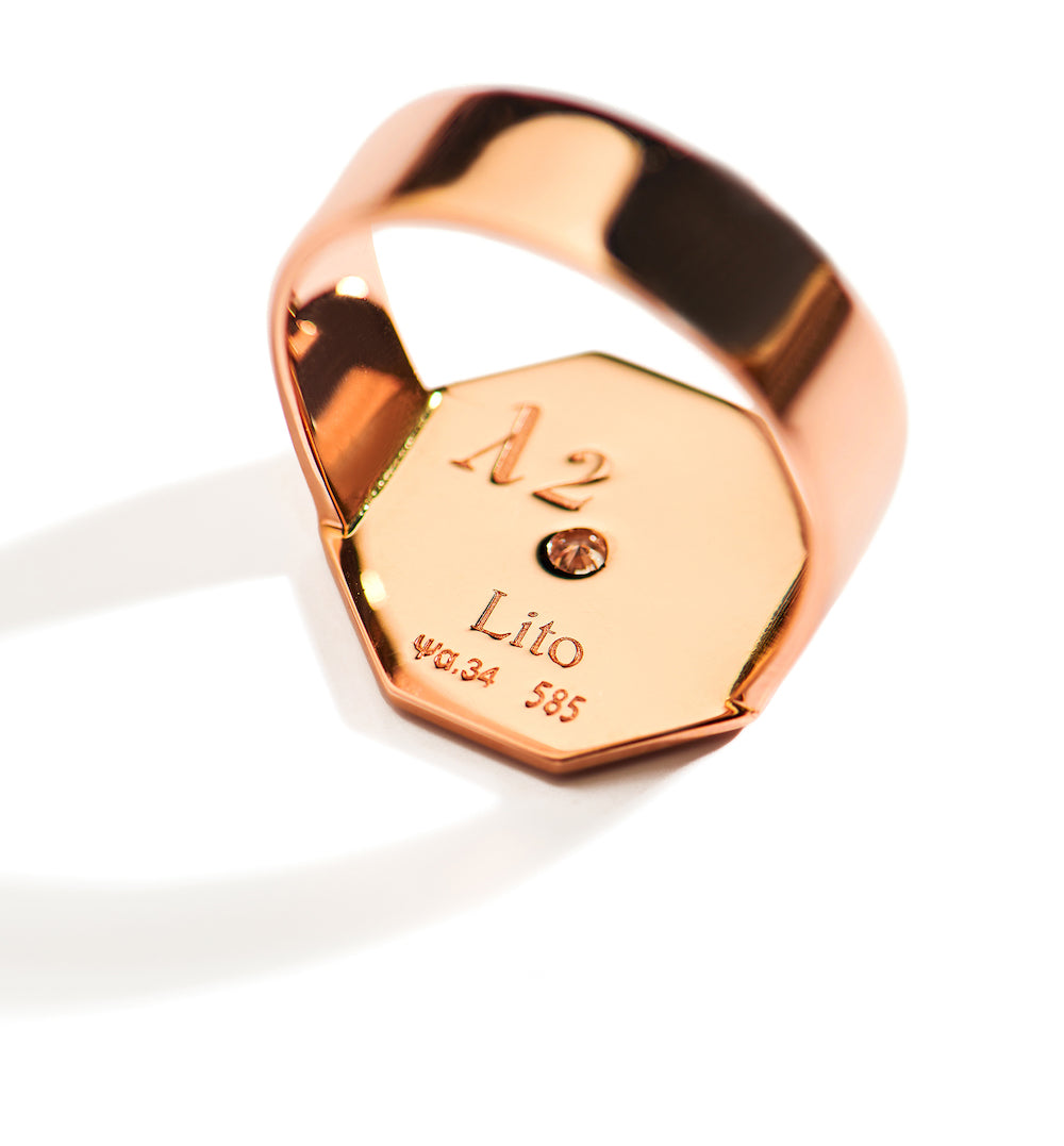 LITO | Octagon diamond ring