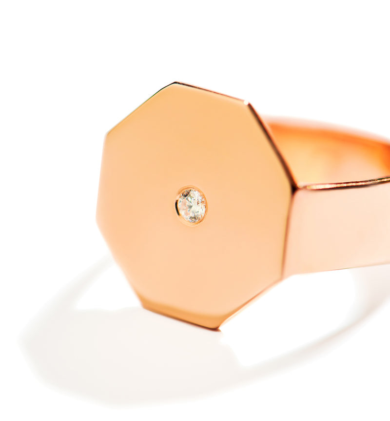 LITO | Octagon diamond ring