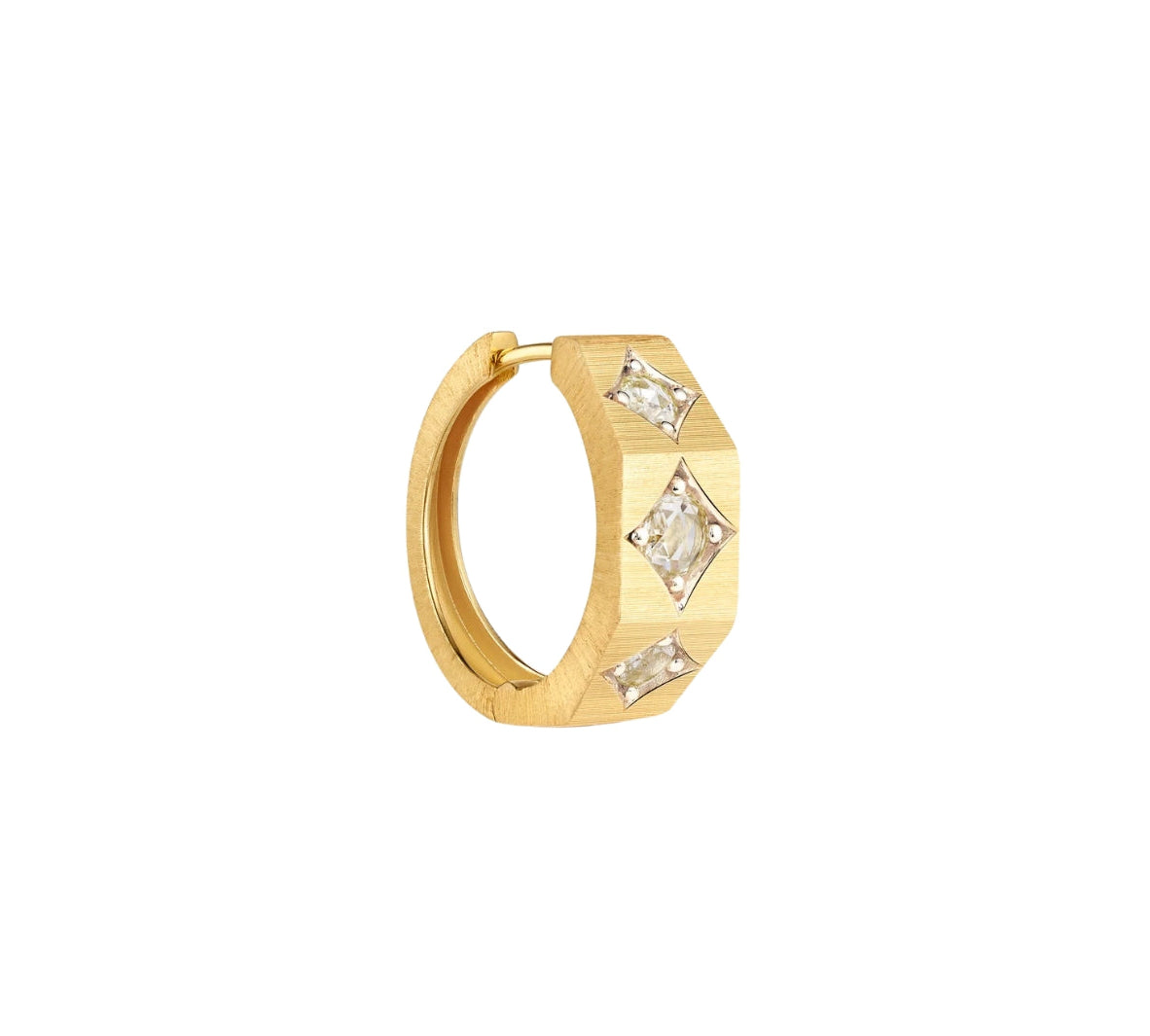 MARIE LICHTENBERG | Ecrou Coco Earrings Diamonds