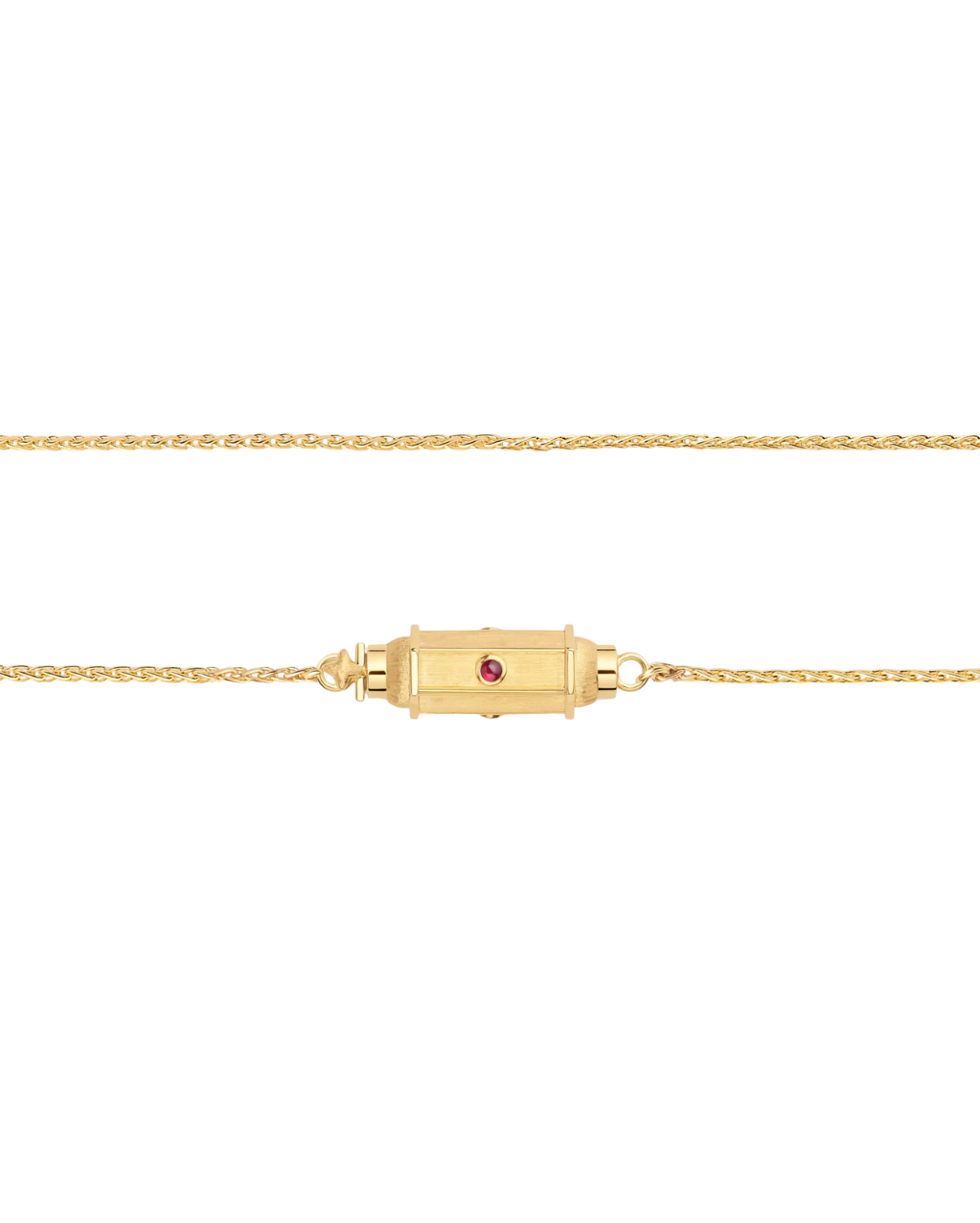 MARIE LICHTENBERG | Micro coco ruby necklace