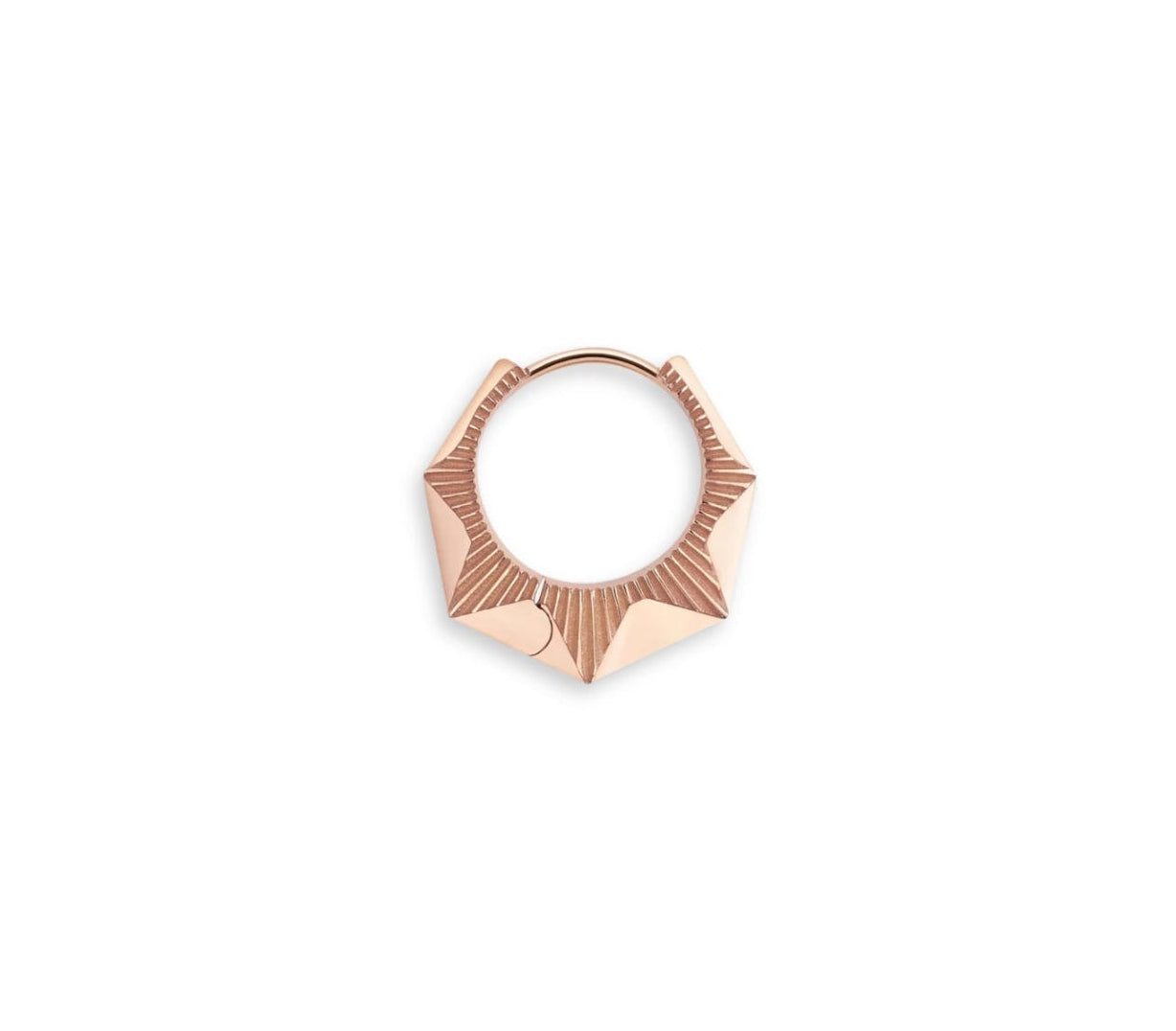 MARIE LICHTENBERG | Diamond Rose Gold NYC Earrings