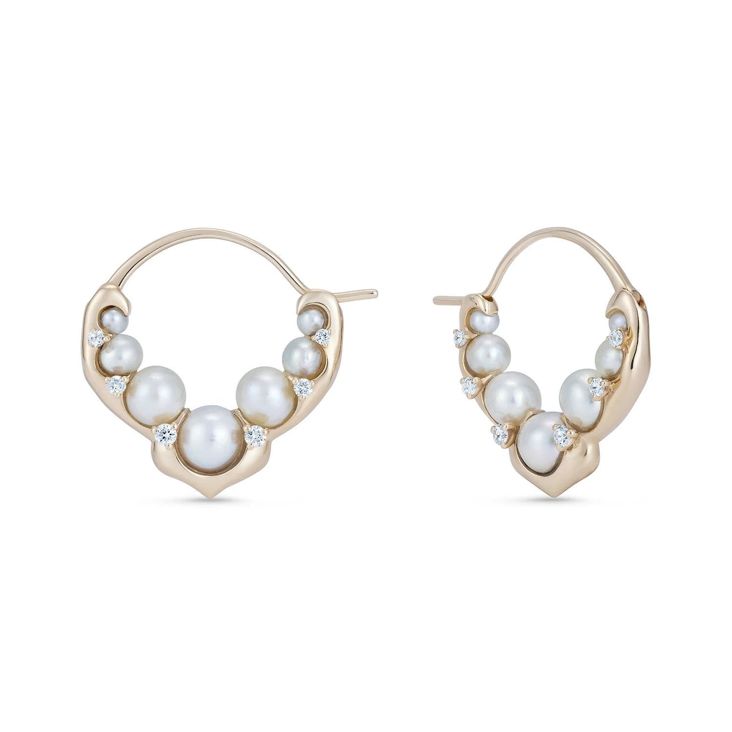 NOOR FARES | Sakina Chandbali Earrings