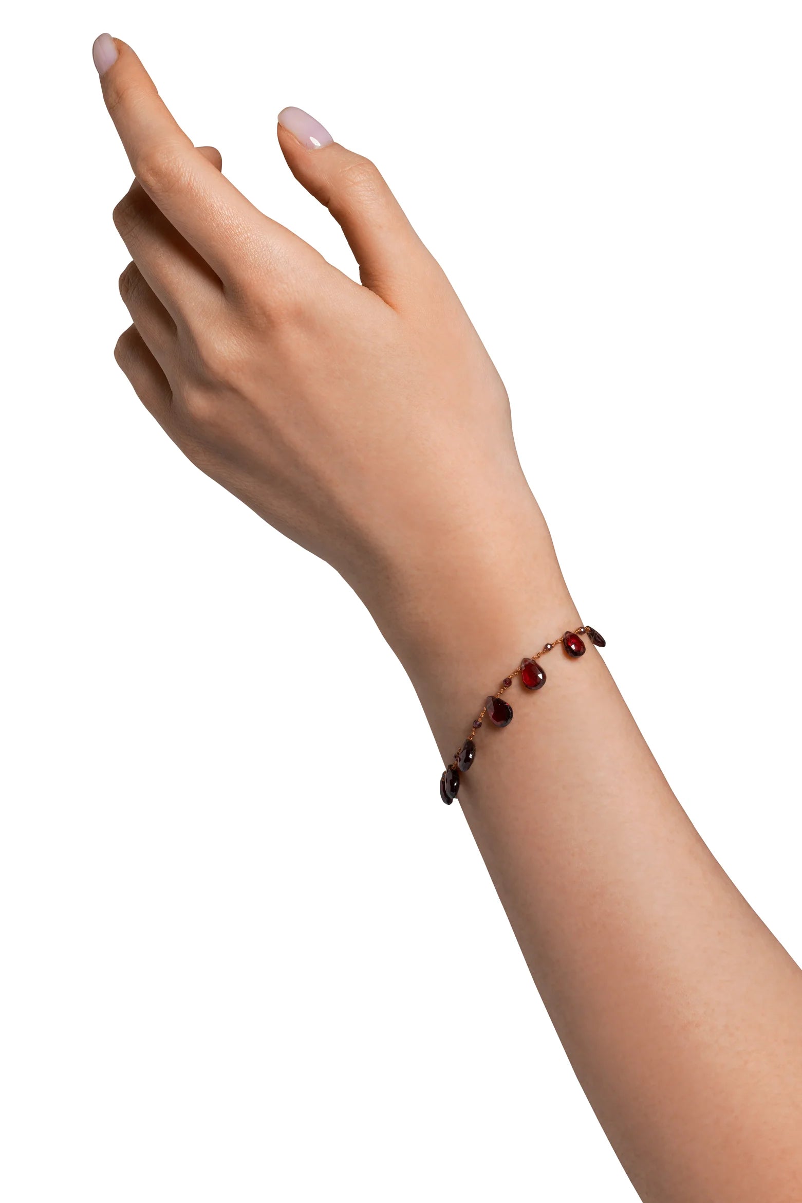 IVARENE | Elston bracelet with garnets