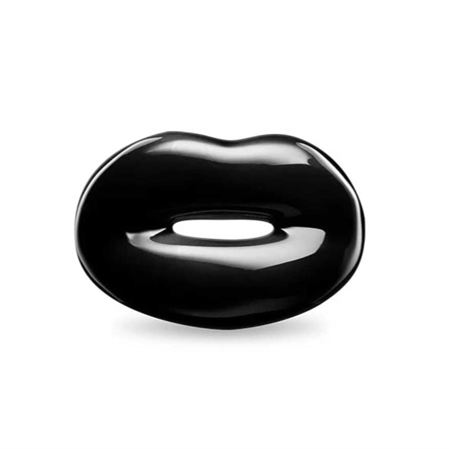 HOTLIPS BY SOLANGE | Black hotlips ring