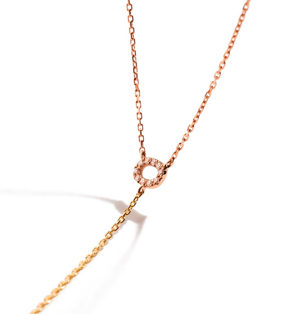 LITO | Bell shaped diamond necklace