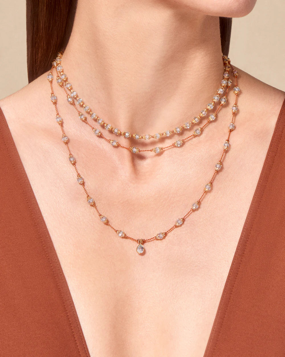 TITYARAVY | Peony talisman necklace