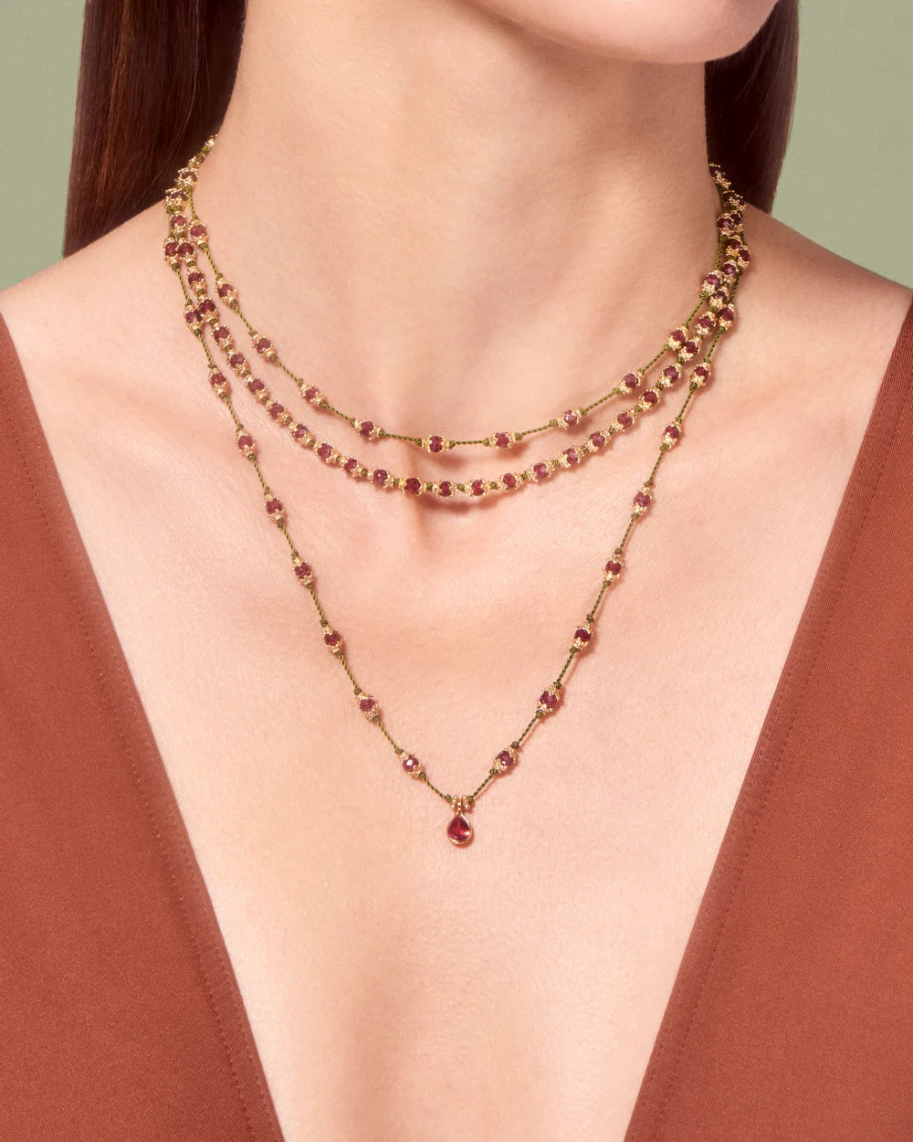 TITYARAVY | Peony necklace