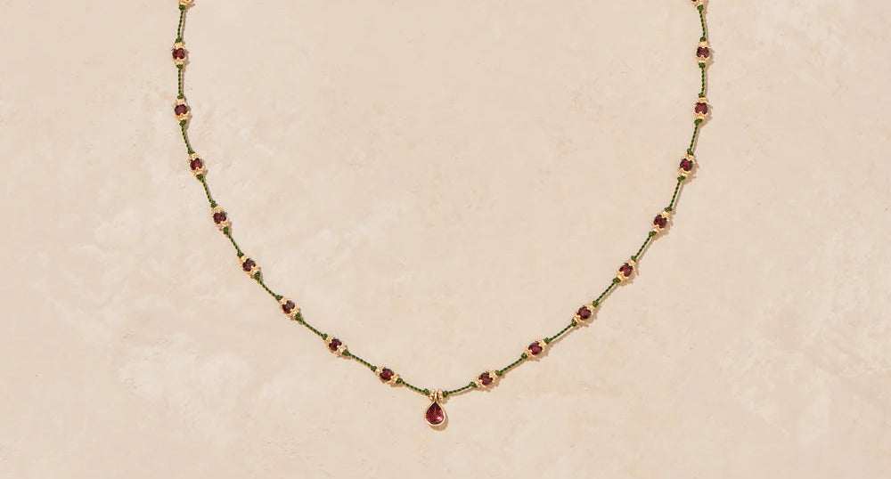 TITYARAVY | Peony talisman necklace