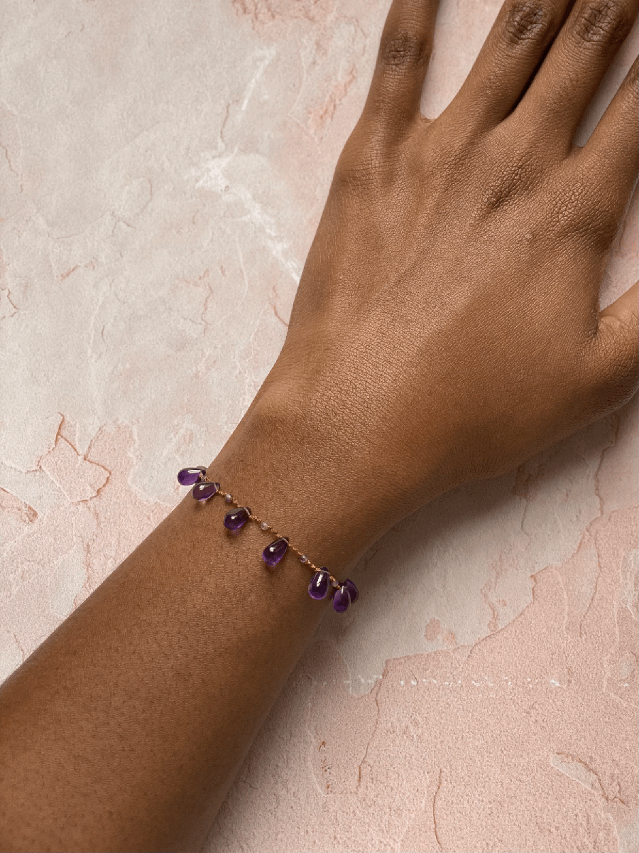 IVARENE | Nilo bracelet with amethyst