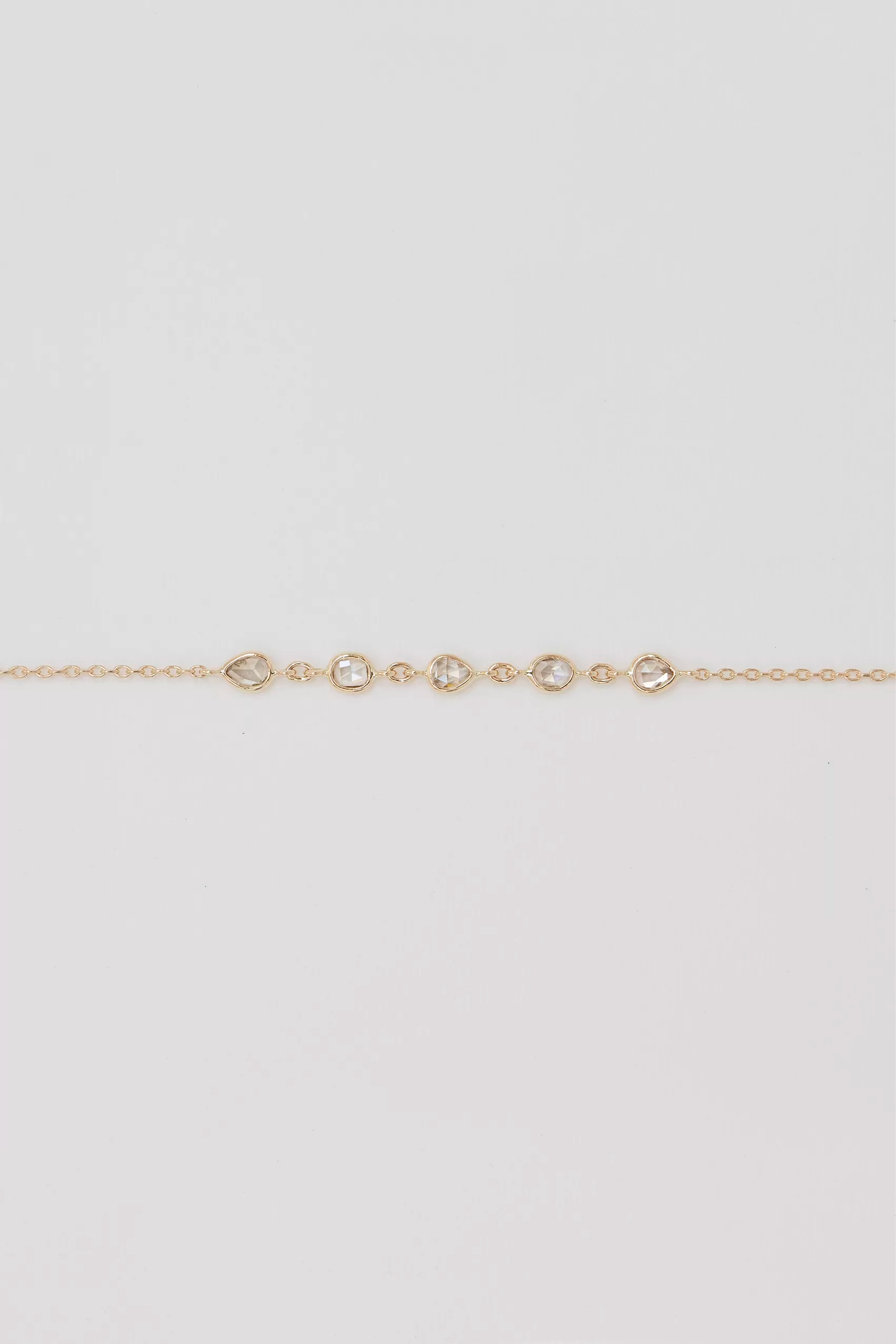 CELINE DAOUST | MULTI GREY DIAMOND SLICES BRACELET