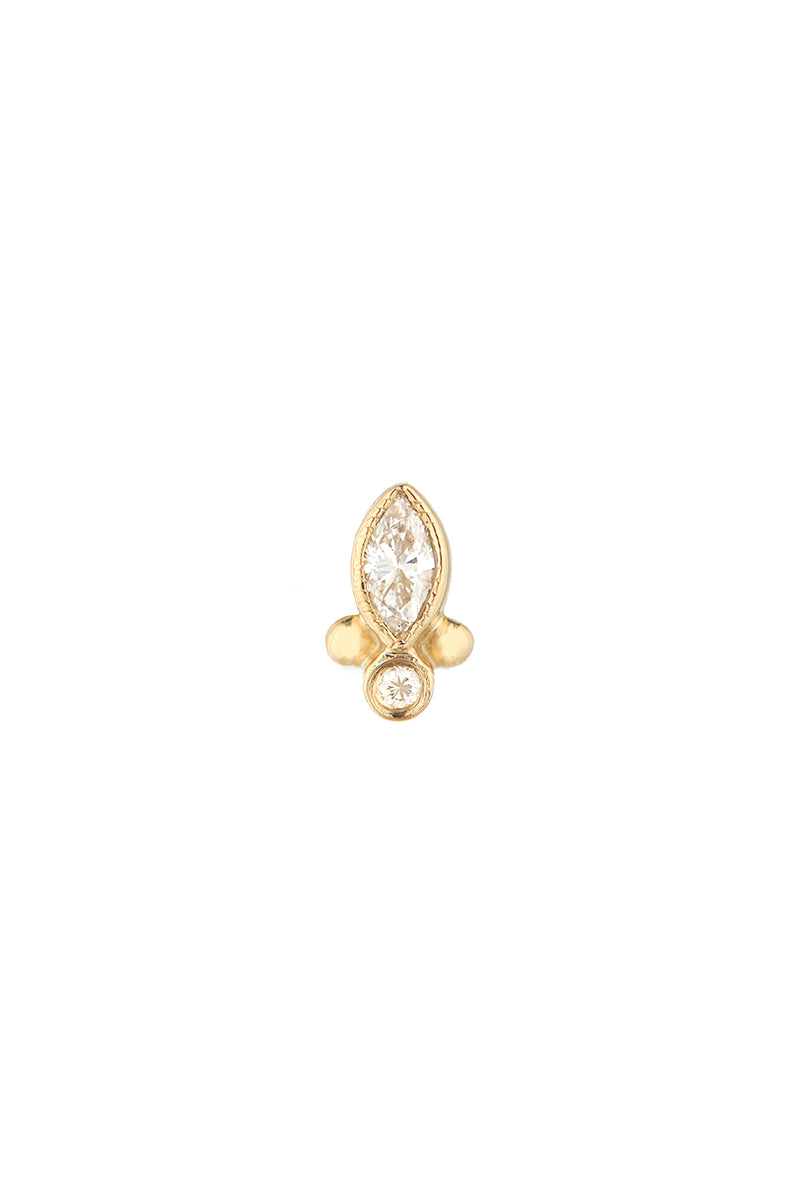 CELINE DAOUST | Marquise Diamond Single earring