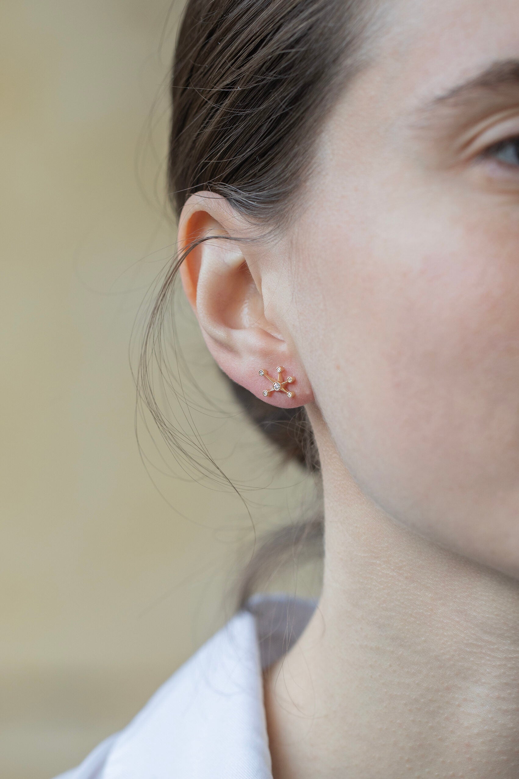 CELINE DAOUST | DIAMONDS SMALL CONSTELLATION EARRINGS