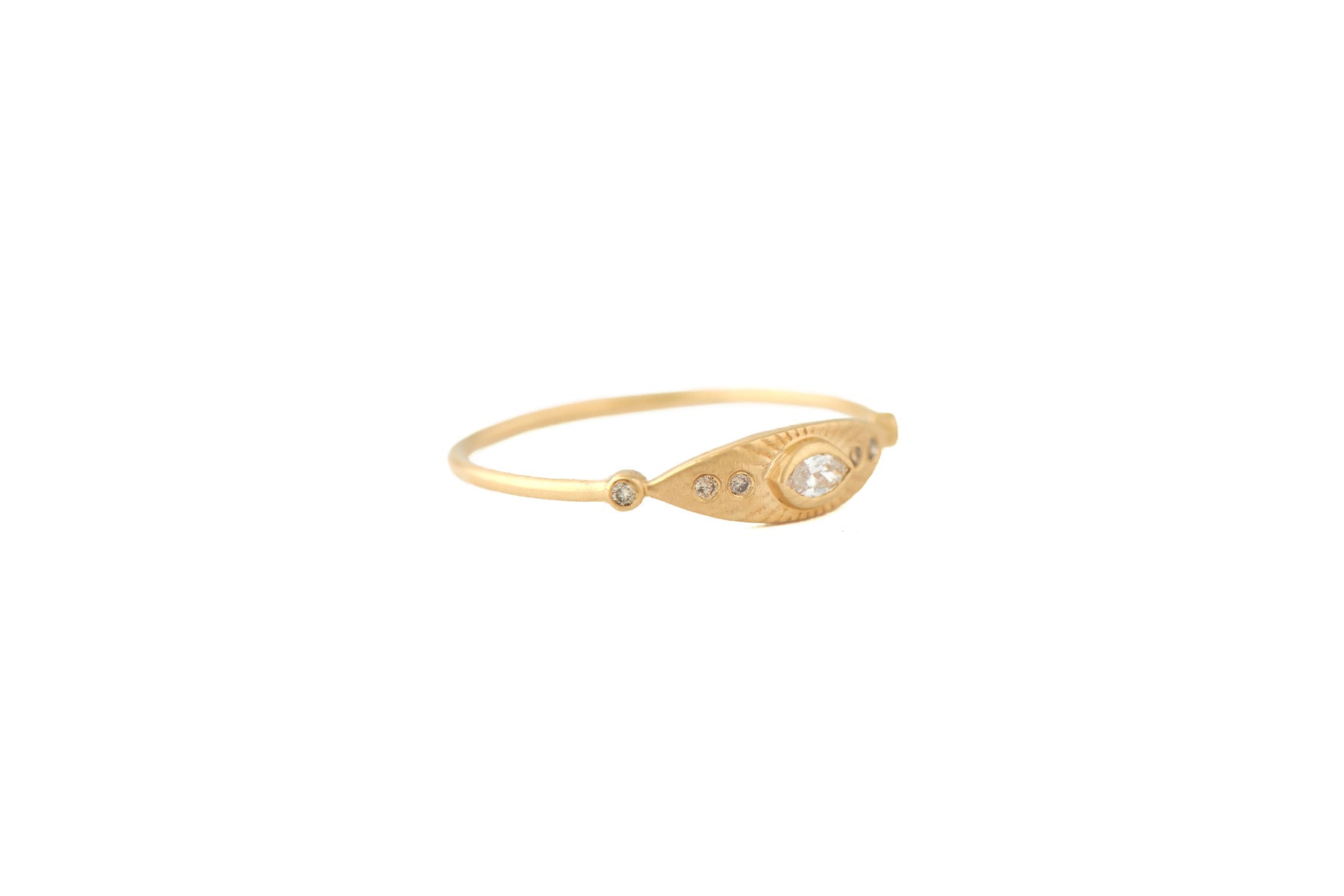 CELINE DAOUST| Protection & Believes Small Sun Eye ring