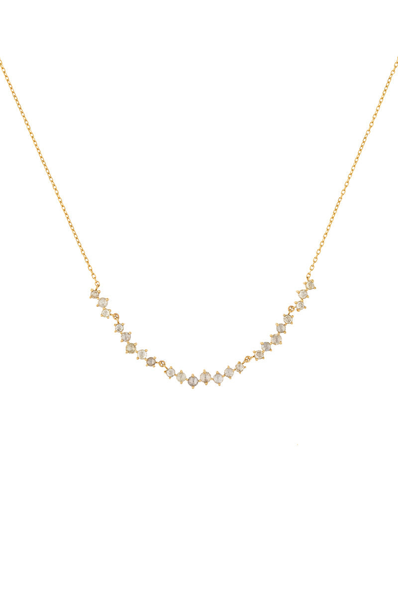 CELINE DAOUST | Rose cut diamonds necklace