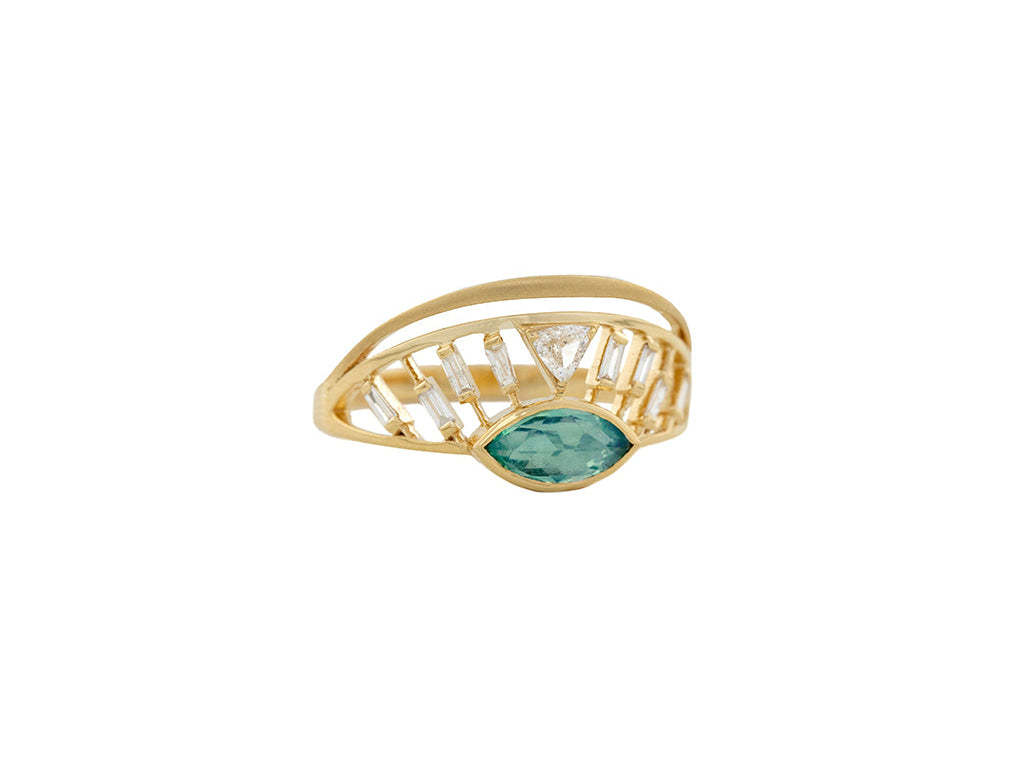 CELINE DAOUST | Open Eye Crown ring