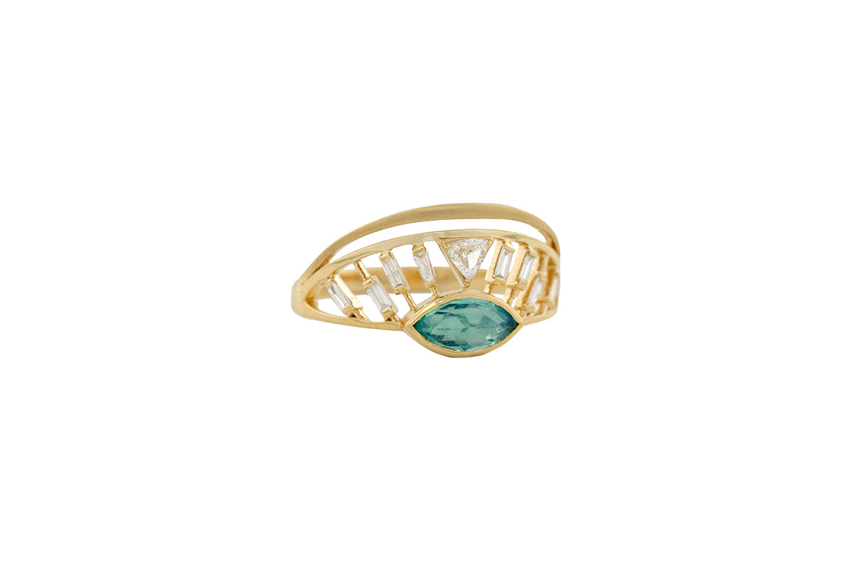 CELINE DAOUST | Open Eye Crown ring