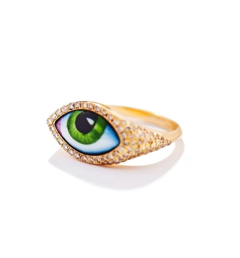 LITO | Petit Vert chevalier diamond ring