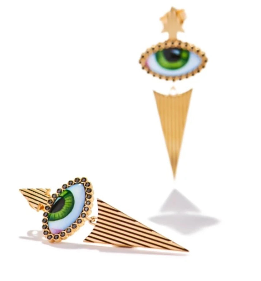 LITO | Isida Petit Vert pair of diamond earrings