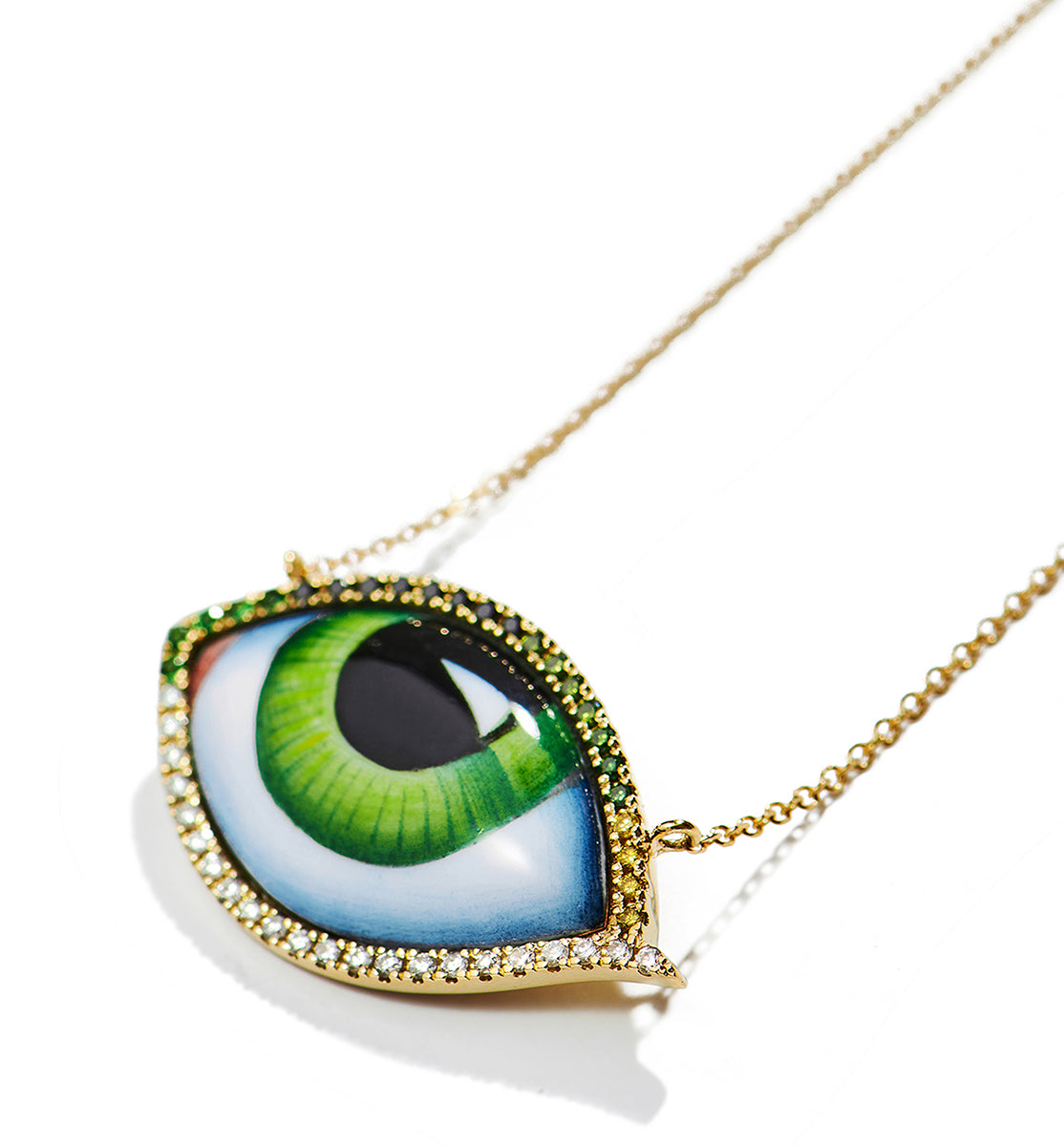 LITO | Grand Vert Diamond and Tsavorite necklace