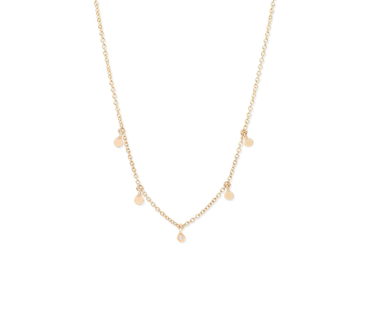 EIKOSIDYO | Five Drops Necklace