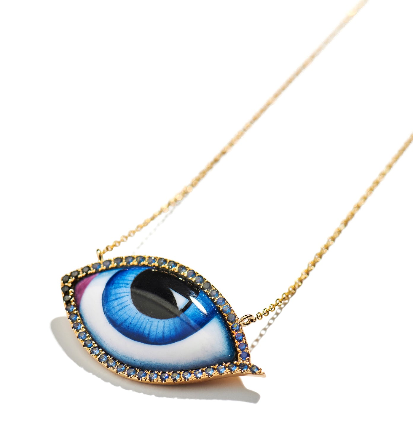 LITO | Grand Bleu diamond and sapphire necklace