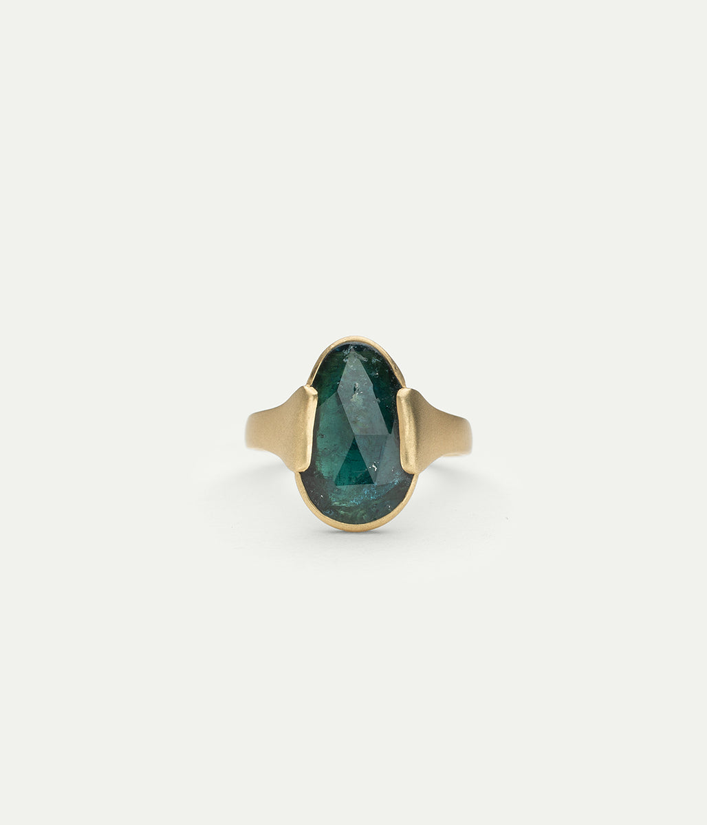 WE BY WHITEBIRD | Grace pinky ring | One of a kind tourmaline