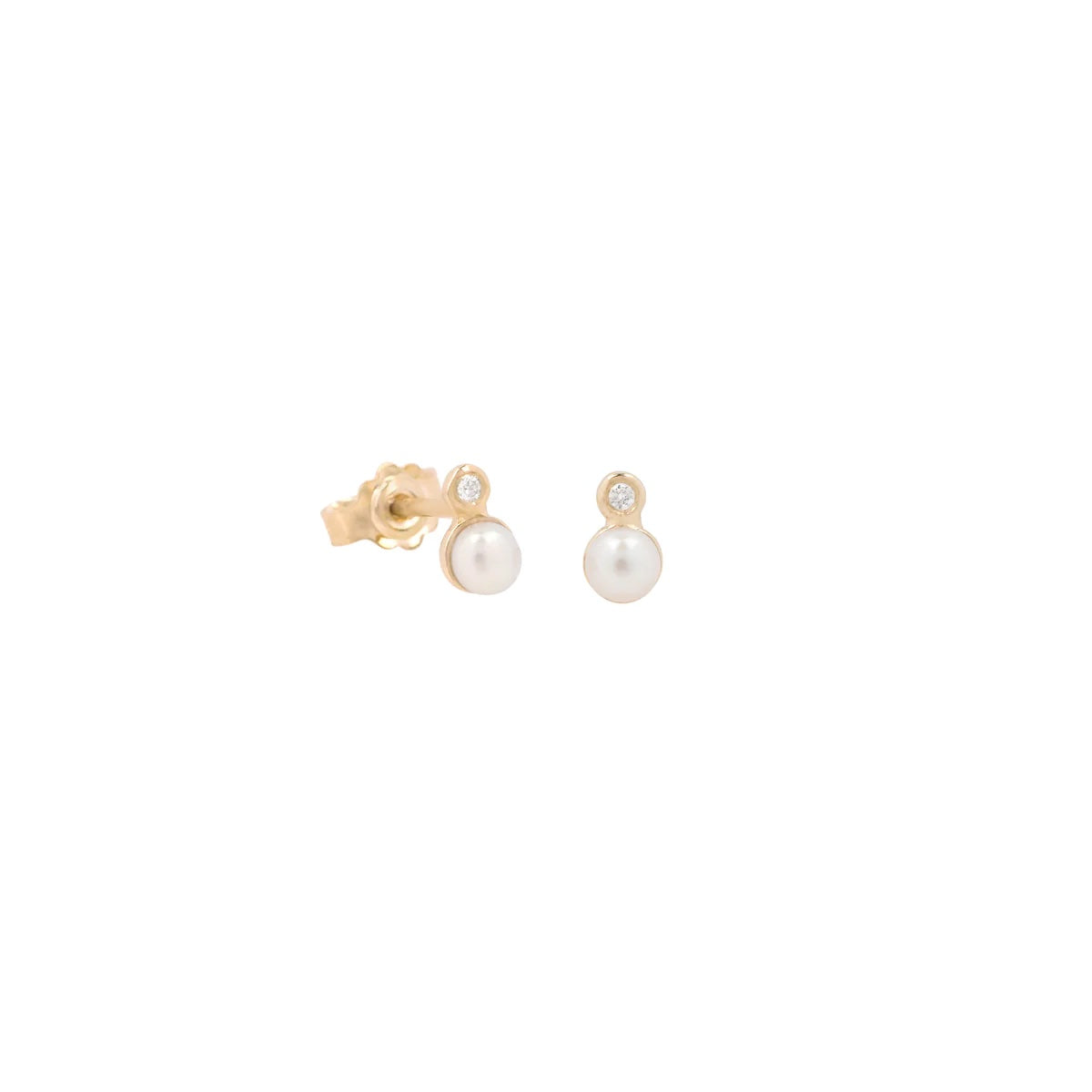 EIKOSIDYO | Aphroditi pearl stud earrings