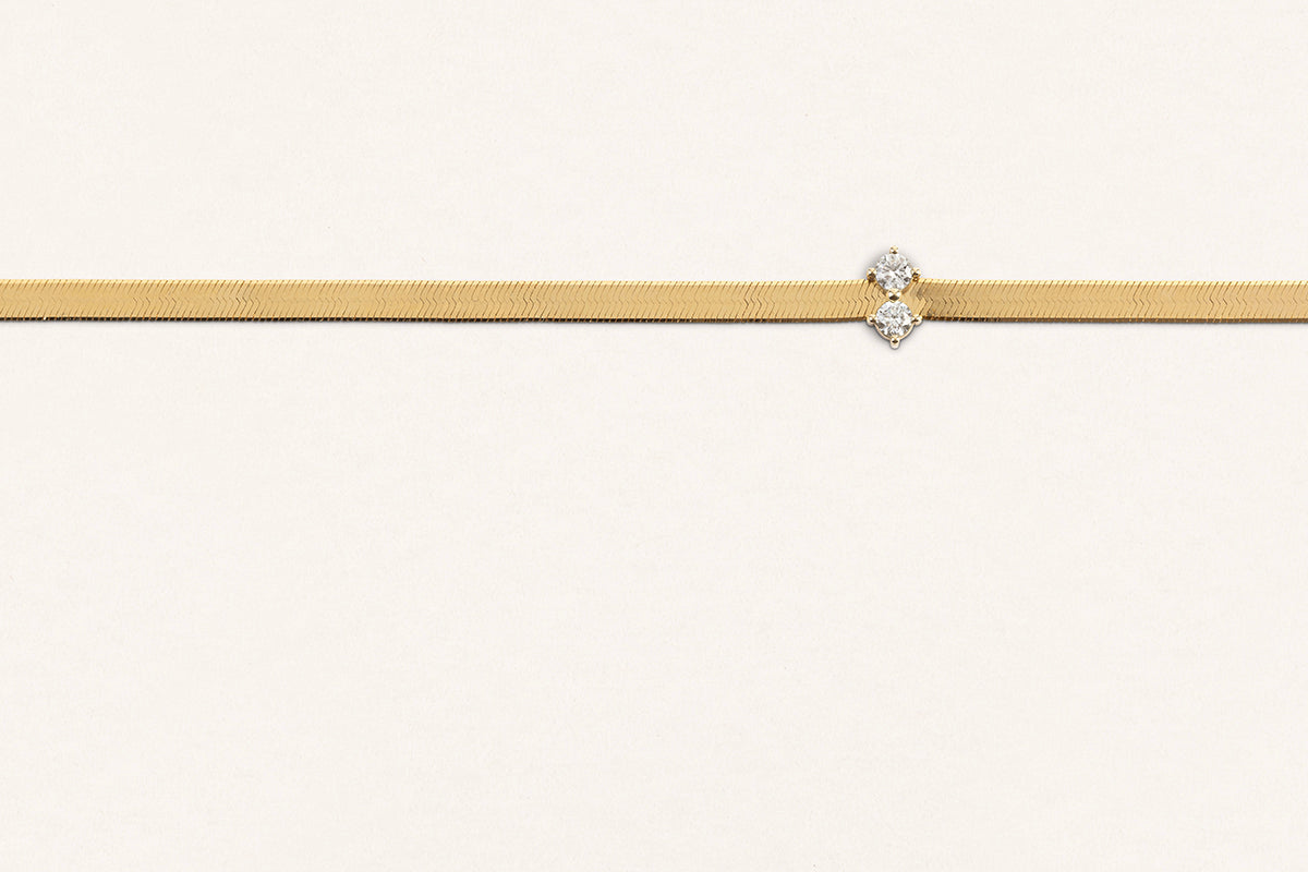 AVALON | Avalon choker with Lab grown diamonds