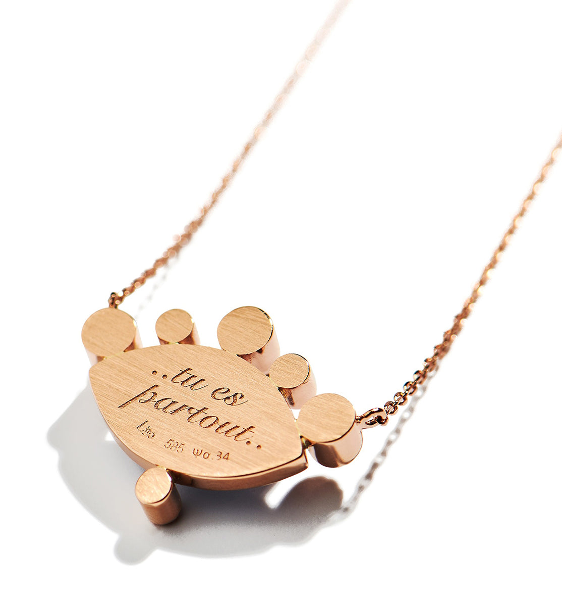 LITO | Russe Petit Bleu diamond necklace