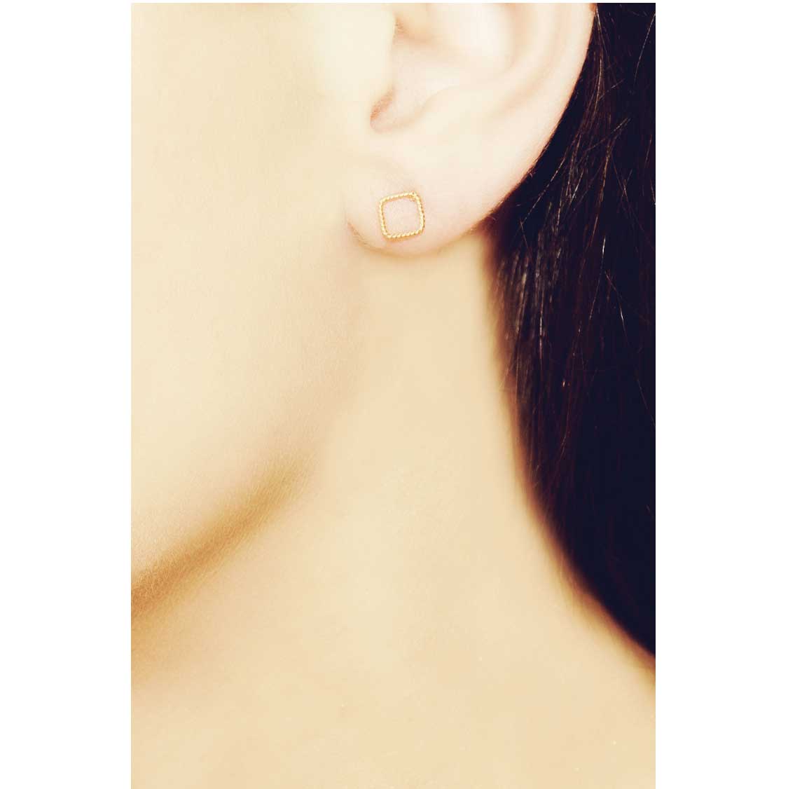 CHRISTINA SOUBLI | Square earring studs