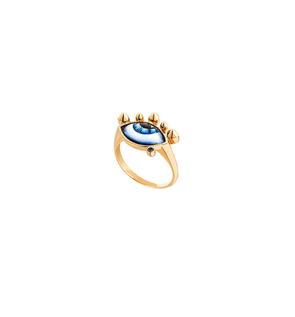 LITO | Russe Petit Bleu chevalier ring