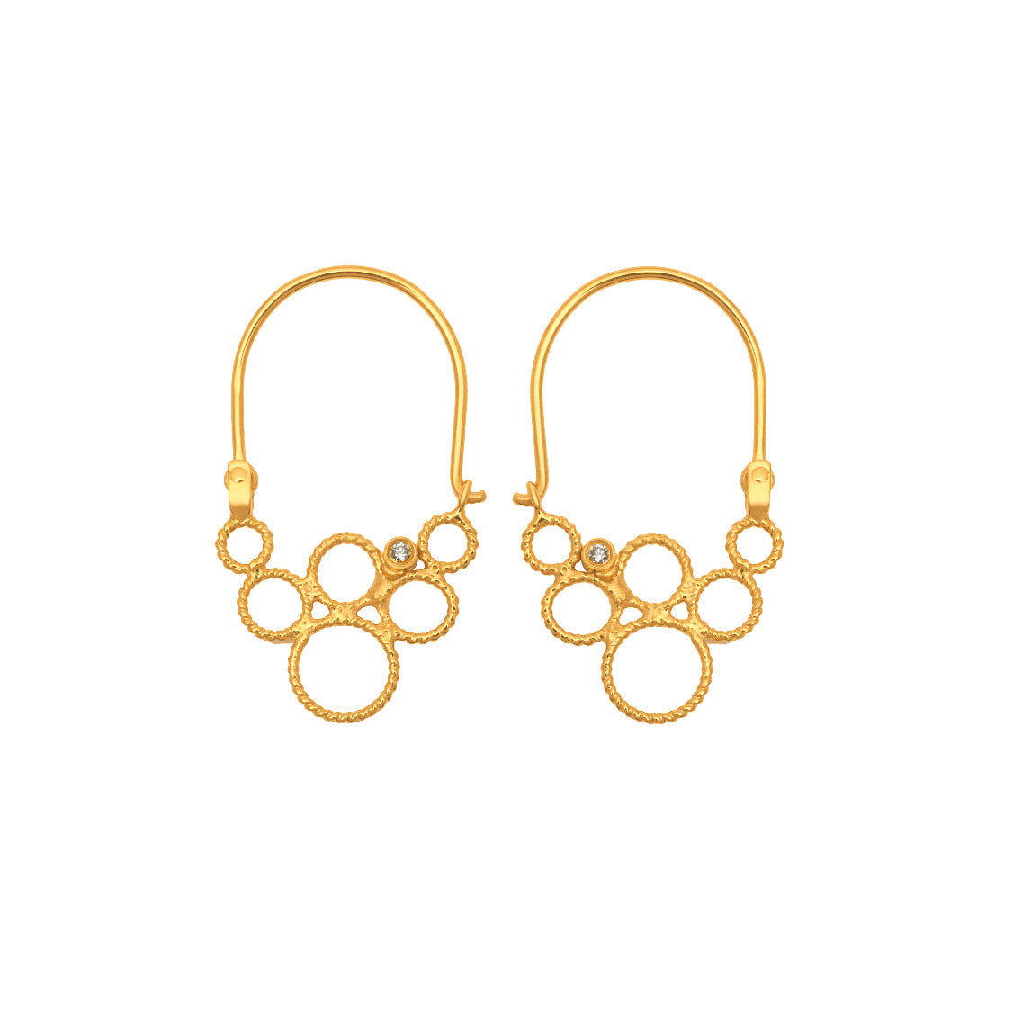 CHRISTINA SOUBLI | Dantelles tiny hoops