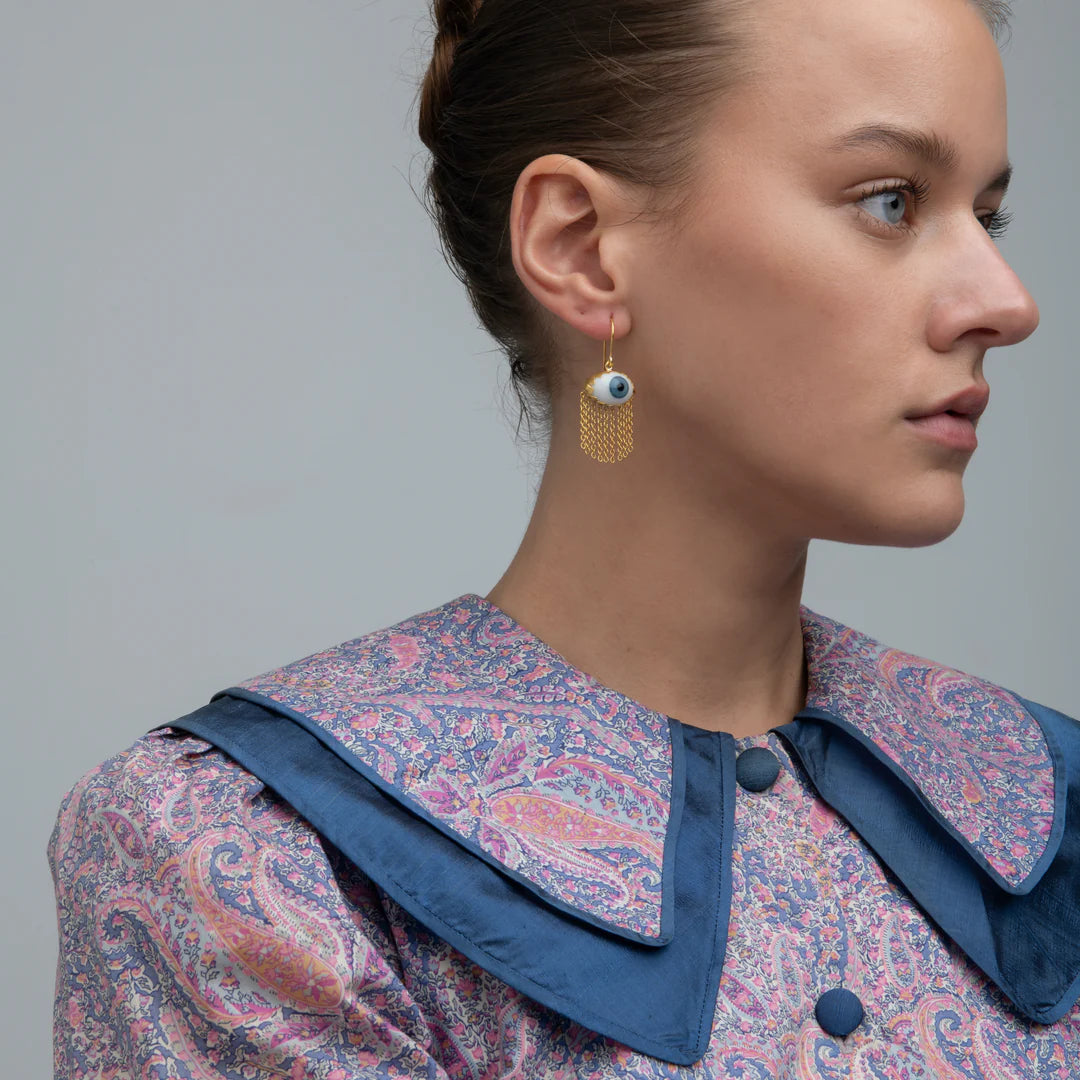 GRAINNE MORTON | MAE WEST GREEN EARRINGS