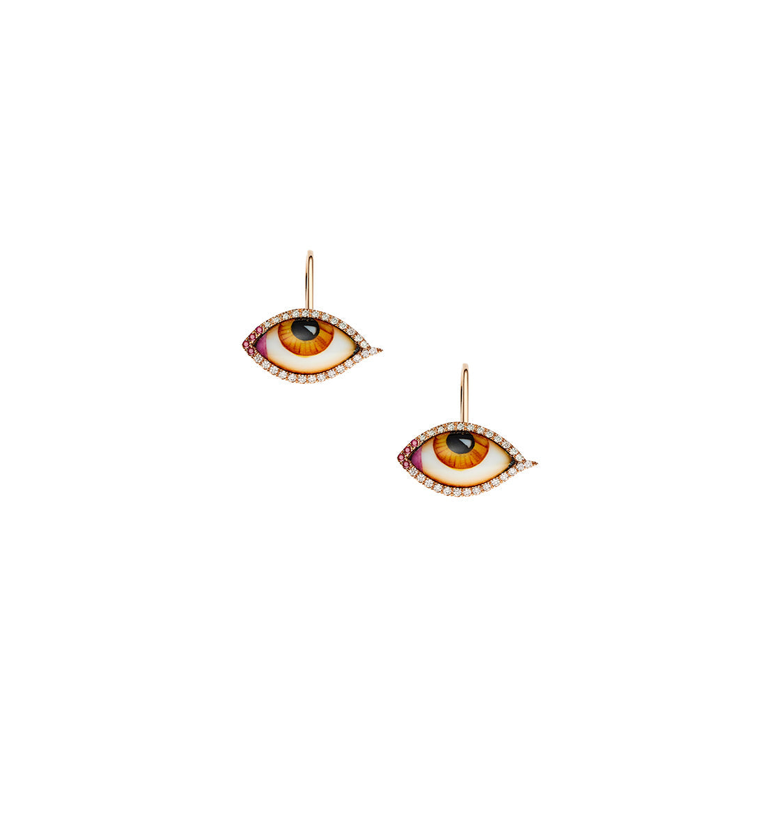 LITO | Petit Ambre pair of diamond earrings