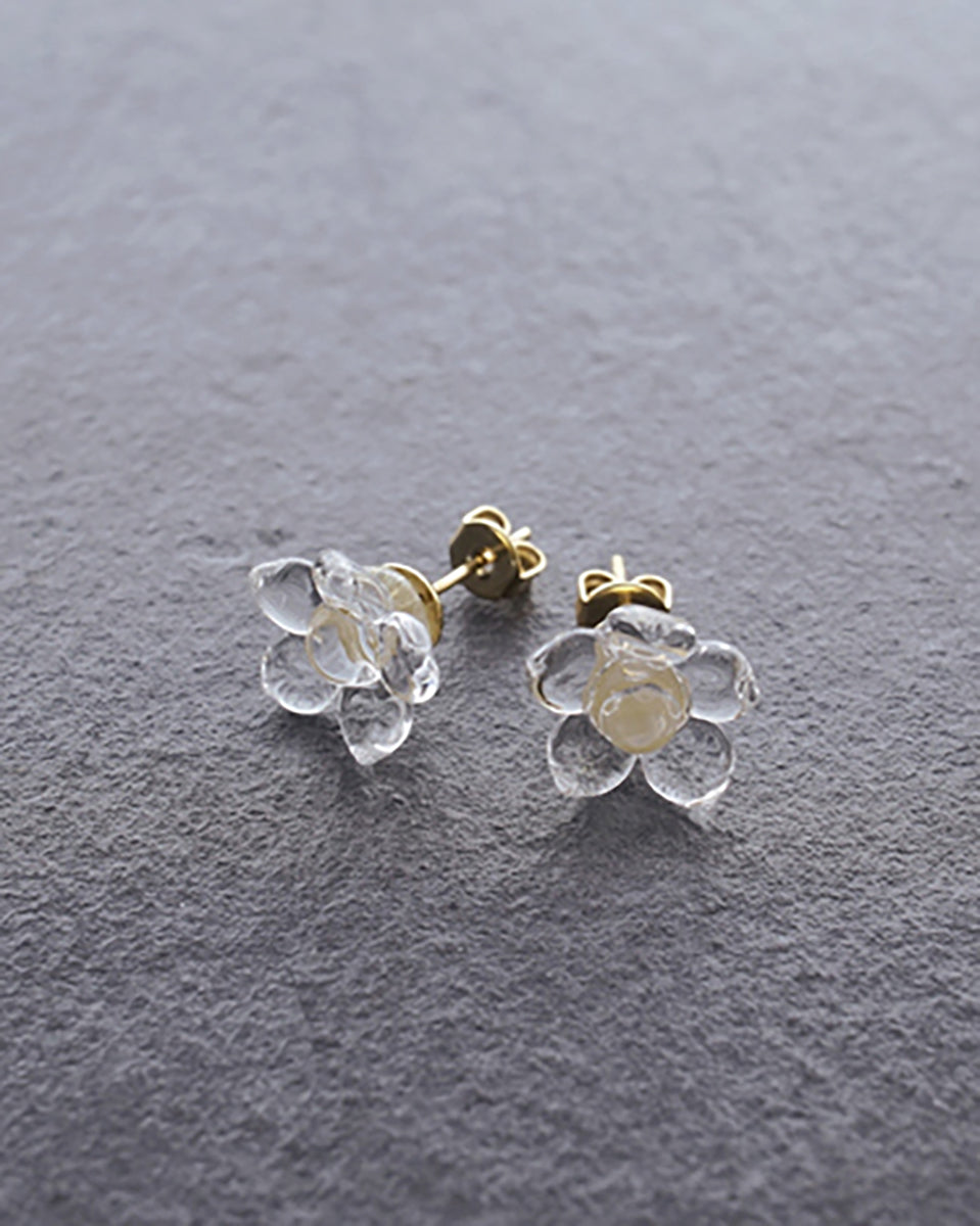 HARIO LAMPWORK | Earrings Flower