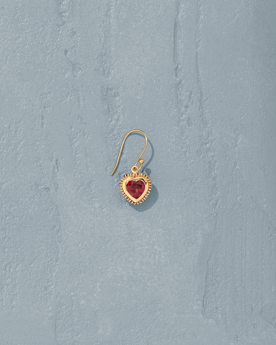 TITYARAVY | Gini garnet earrings