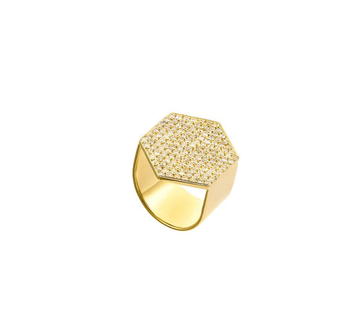LITO | Hexagon diamond ring