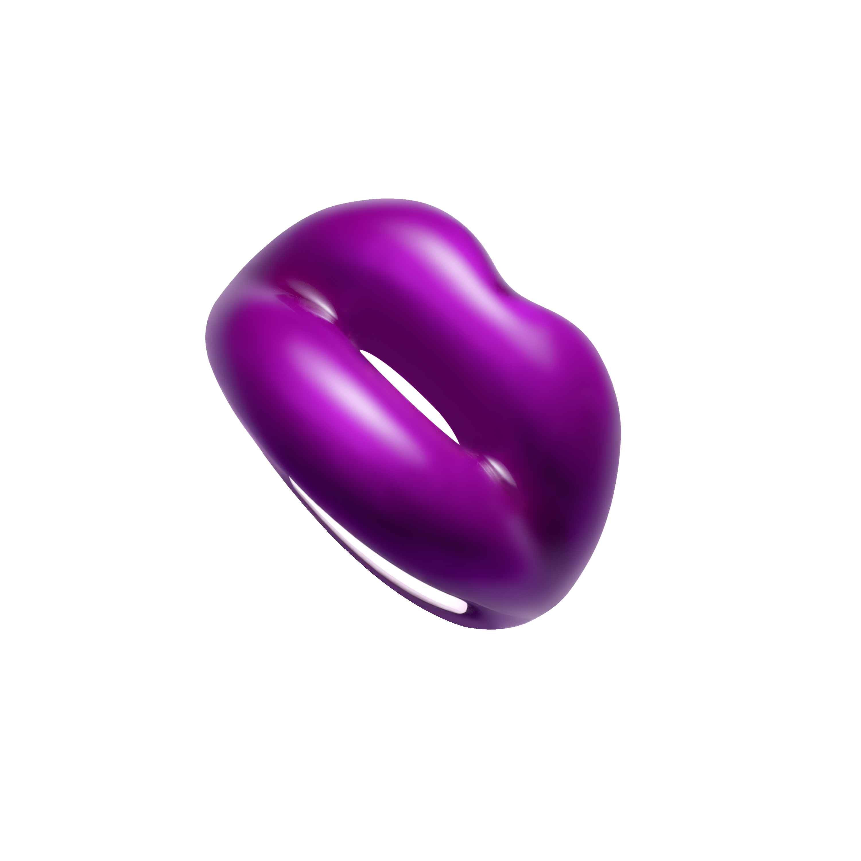 HOTLIPS BY SOLANGE | Purple kiss hotlips ring