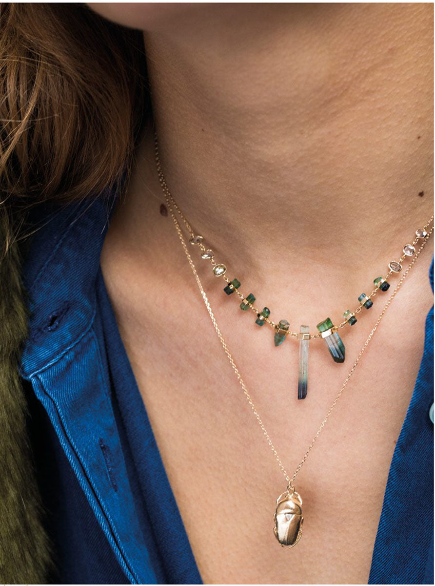 CELINE DAOUST | King Scarab necklace