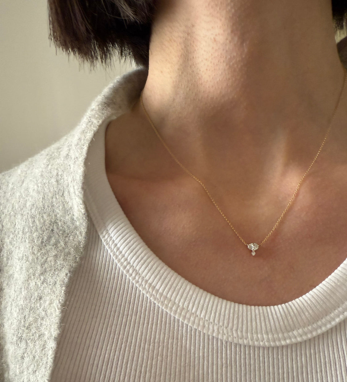 AVALON | New Baby Lab grown diamond necklace