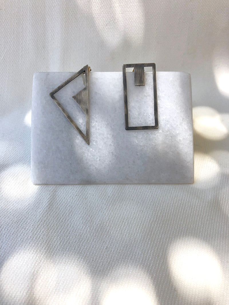 NOILENCE | Irregular geometrical earrings